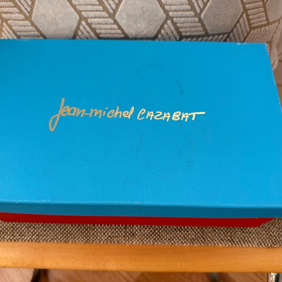 JEAN-MICHEL CAZABAT Suede/Patent Leather Pumps Womens SZ 6 36 In Box Made Italy - Picture 5 of 8